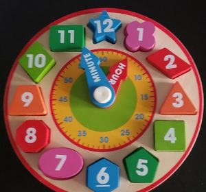 Melissa & Doug Shape Sorting Clock